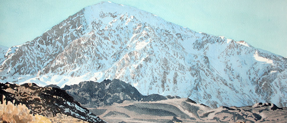 Painting of Mt Tom